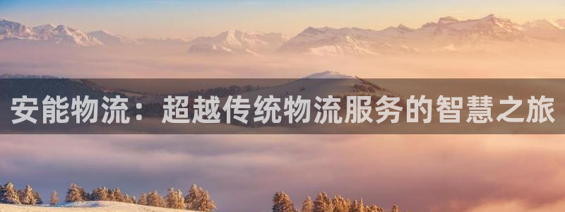 豪门国际注册网页：安能物流：超越传统