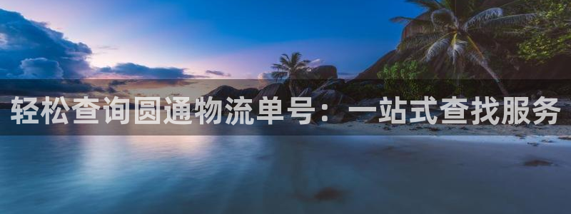 豪门国际注册限制怎么解除：轻松查询圆通物流单号：一站式查找服